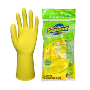 GUANTES USO DOMÉSTICO C-20 AMARILO